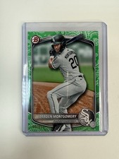 2025 Bowman - Prospects Braden Montgomery #BP-132 Green Pattern /99 (RC)