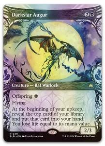 Darkstar Augur (Showcase) Foil #311 Bloomburrow MTG