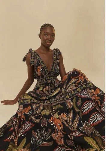 NWT FARM RIO DRESS WITH TAGS C SIZE SMALL 5979  DI56