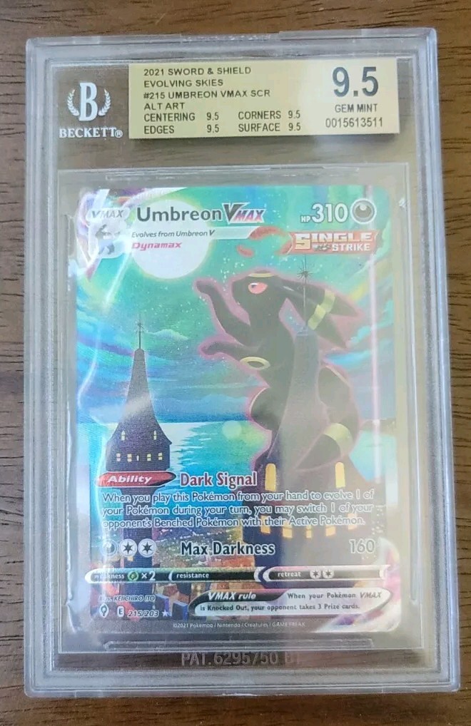 Umbreon VMAX Moonbreon Alternate Art BGS 9.5