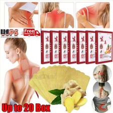 Pain Relief Neck Knee Ginger Thermal Therapy Plaster Sticker Patch Pad Herbal