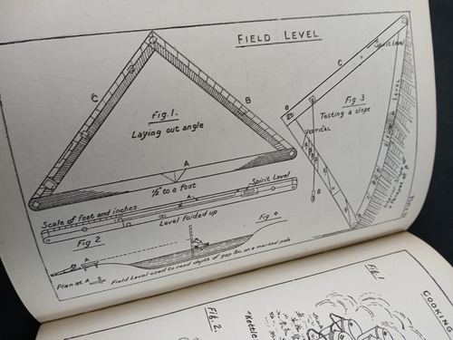 WW1 British Army "MANUAL OF FIELD ENGINEERING" (NAMED TO "SAPPER ALLISON", R.E.) - Picture 22 of 23