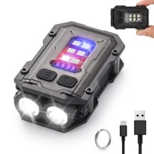 Mini Edc Flashlight Small Powerful Keychain Flashlight With Sidelight High Lumen