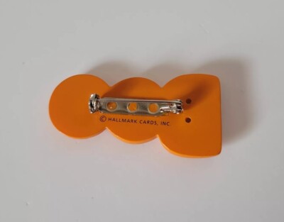 Vintage Halloween BOO! Sewing Buttons Orange Black Hallmark
