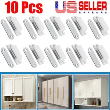 10 Pack Magnetic Cabinet & Door Latch/Catch Closures Kitchen Cabinet Cupboard US