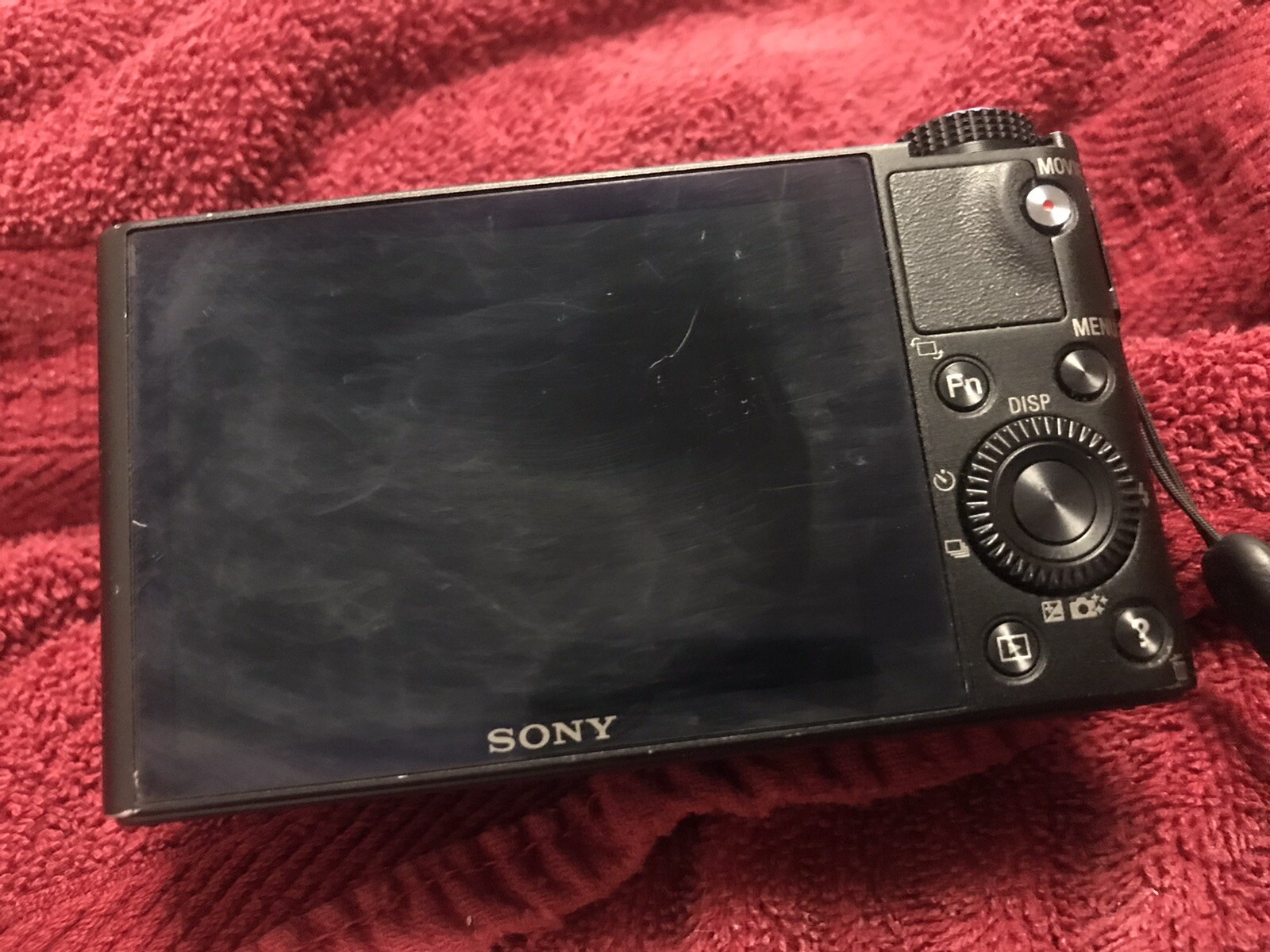 Sony Cybershot DSC RX100 20.2 Mega Pixels, Not Working For Parts