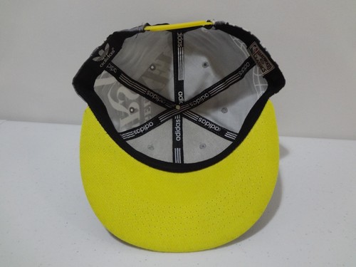 Vintage NBA Los Angeles Lakers AOP Snapback Cap Hat Adidas NEW NWOT - Picture 6 of 7