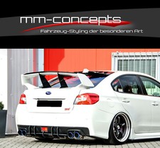 CUP Diffusor Ansatz + Seiten für Subaru WRX STI V1 VAF Heck Einsatz Stoßstange