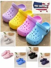 Women  asst   Garden Clogs Back Strap Slip On Water NURSE  Shoes Light Weight