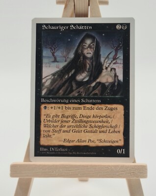 Schauriger Schatten 5. Edition (5ED) Magic Karte MTG Deutsch (Frozen Shade)