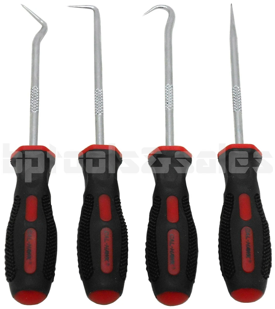 4pc Hook and Pick Tool Set Hose Pick and Cotter Pin Puller for