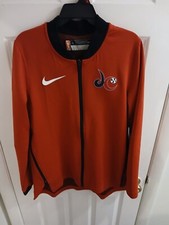 Nike Dri-Fit Jacket Womens L-TALL Orange Washington Mystics WNBA 895591-657 N136