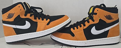 New Size 10 - Air Jordan 1 High Zoom Air CMFT- Black Monarch | eBay