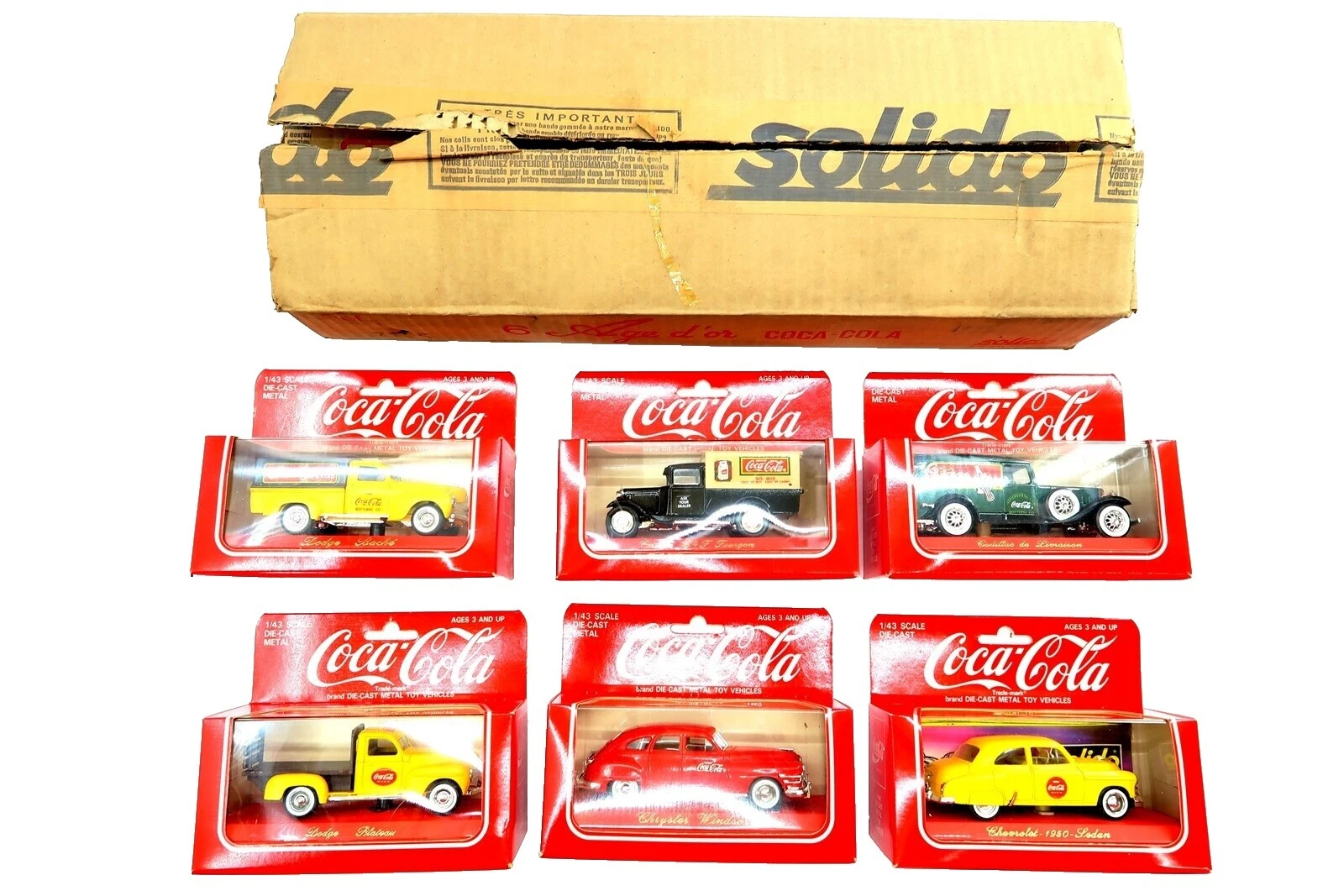 Solido Chevrolet 1:43 Vintage fabricación Diecast coches, camiones y camionetas
