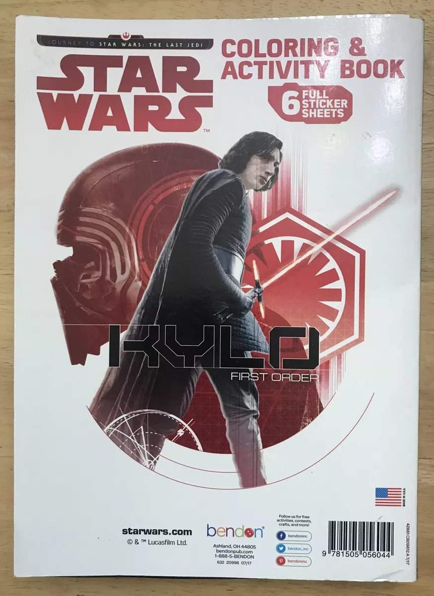 Disney Star Wars: The Last Jedi Jumbo Coloring Book - Rey - Brand New Unused