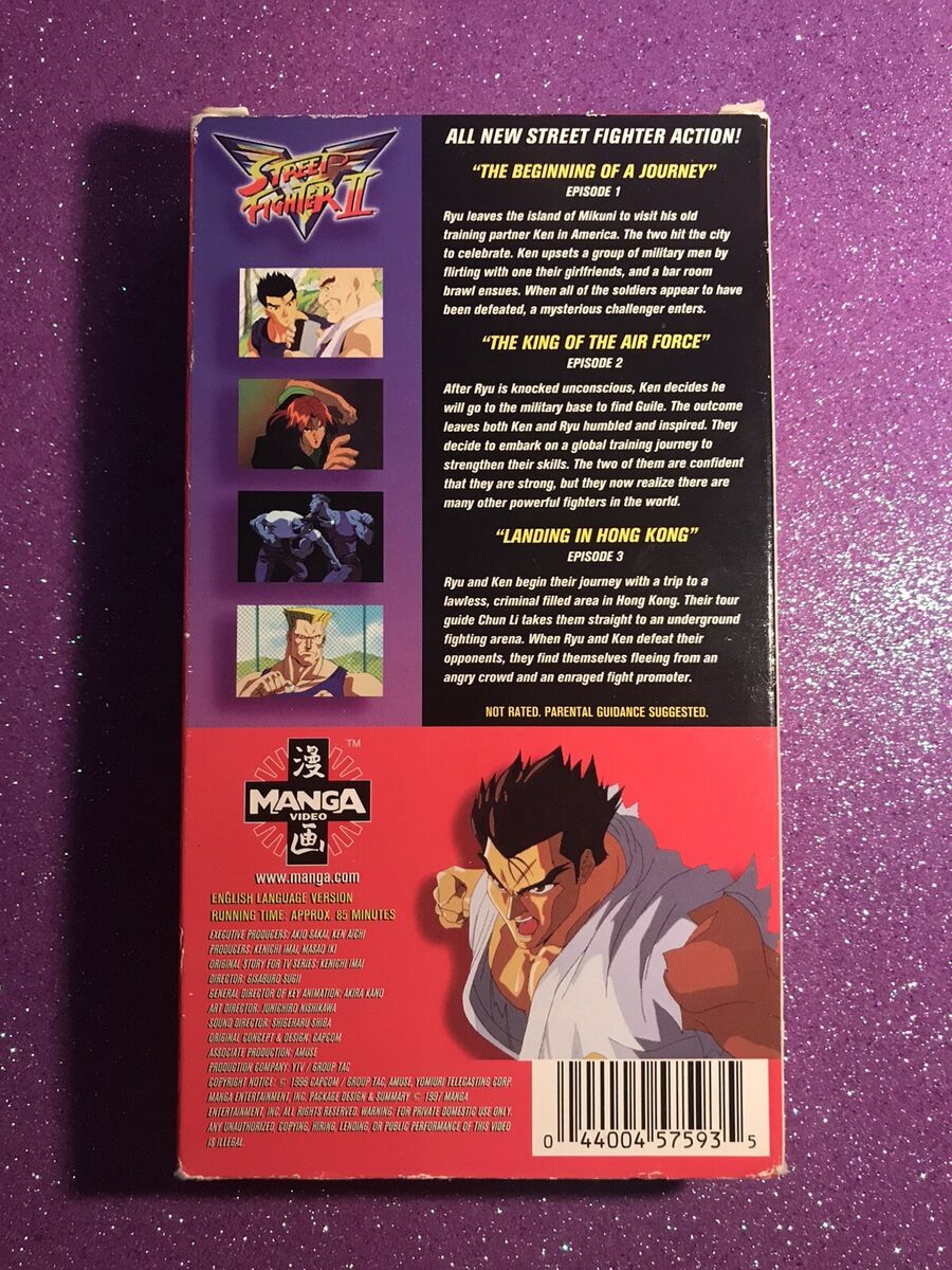 Anime DVD Anime STREET FIGHTER II V DVD-BOX