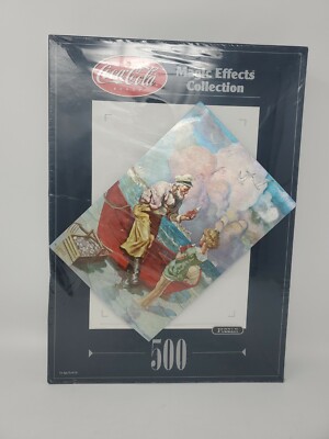 Coca Cola-Magic Effects Collection-Through All The Years- 500 pcs Puzzle 13x19