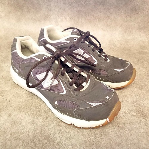 New Balance Womens 492 WL492BP Size 6.5 Brown Athletic Sneaker Shoes | eBay