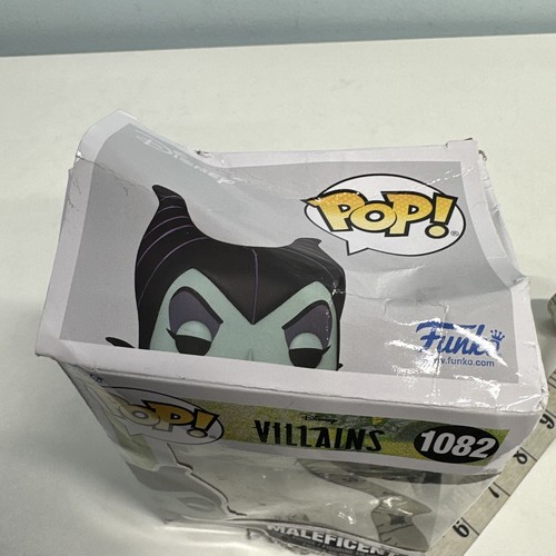 Funko Pop 1082 Disney Villains Maleficent Vinyl Figure NEW (box damaged/ripped) - Picture 12 of 12