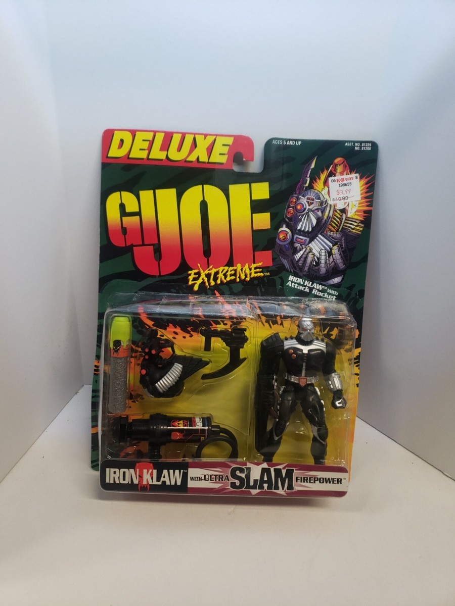 Hasbro 95 Deluxe GI JOE Extreme IRON KLAW Attack Rocket Action