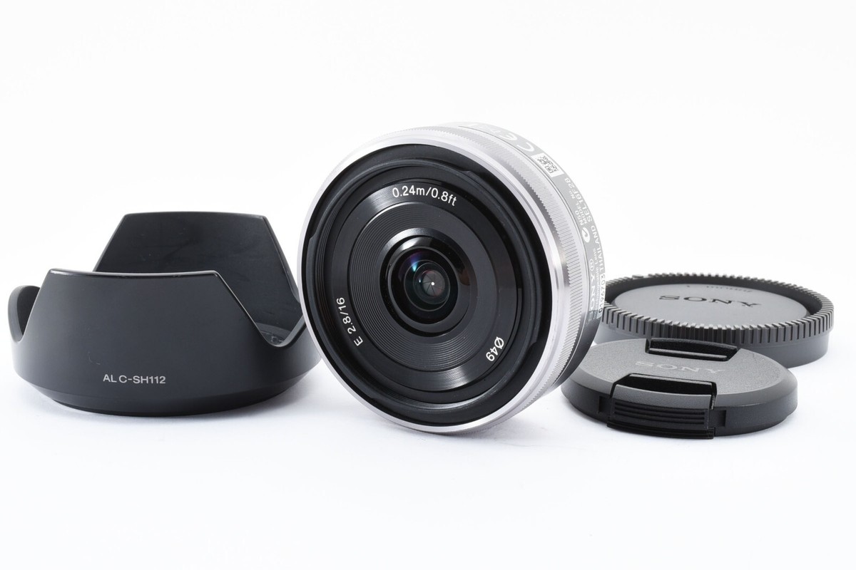 ＜1143＞ SONY E 16mm F2.8 SEL16F28 SEL16F28 E 16mm F2.8 E-mount Prime Lens - Walmart.com