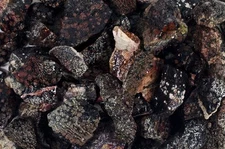 2 Pounds of Red Snowflake Obsidian Rough - Volcano Glass - Cabbing, Tumble Rocks