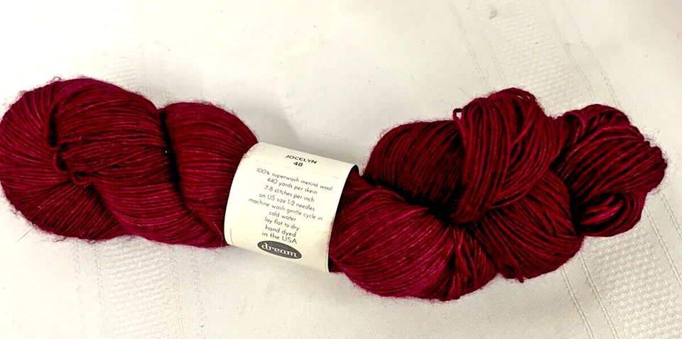 NEW ~ Dream in Color JILLY ~ #48 Jocelyn ~ Magenta Multi~ 100% Superwash Merino - Image 2 of 4