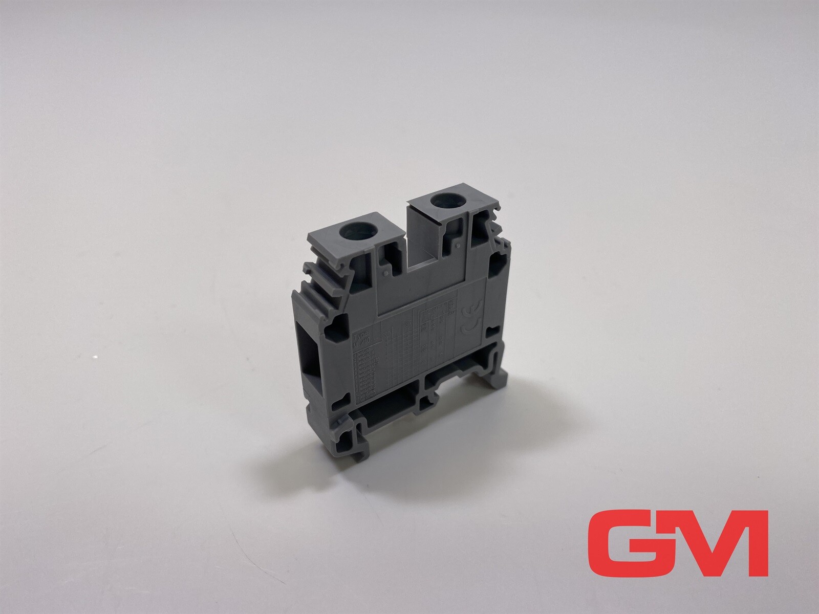 Ve 8x Entrelec Feed-through Terminal M./10 Gray