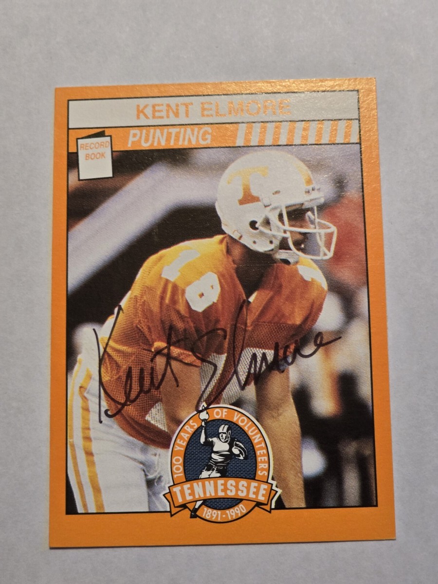 Kent Elmore 1990 100 Years Tennessee Vols Football Card #287