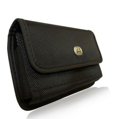 CASE BELT CLIP RUGGED HOLSTER PROTECT CANVAS COVER POUCH CARRY for CELL PHONES