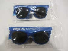 2 PAIR OF ROYAL BLUE COASTAL SUNGLASSES NEW NEVER WORN tristian vautier indycar