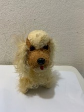 Vintage Steiff 1950s Pekinese Puppy Dog Mohair Plush
