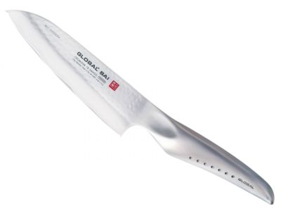 Global SAI-M03 Santoku messer Hammerschlag Japan rostfrei 13,5 cm