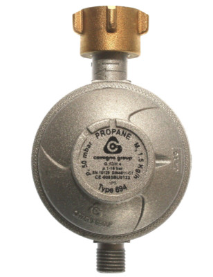 Pressure Regulator 50mbar 1.5kg LPG Camping Propane Pressure Reducer NEW Regulator 