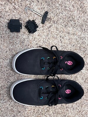 Helly s  youth 5, black with pink and blue hook and loop