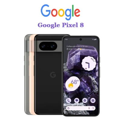 Nuovo Google Pixel 8 128GB 8GB Senza Contratto SIM FREE Smartphone Android 6.2"
