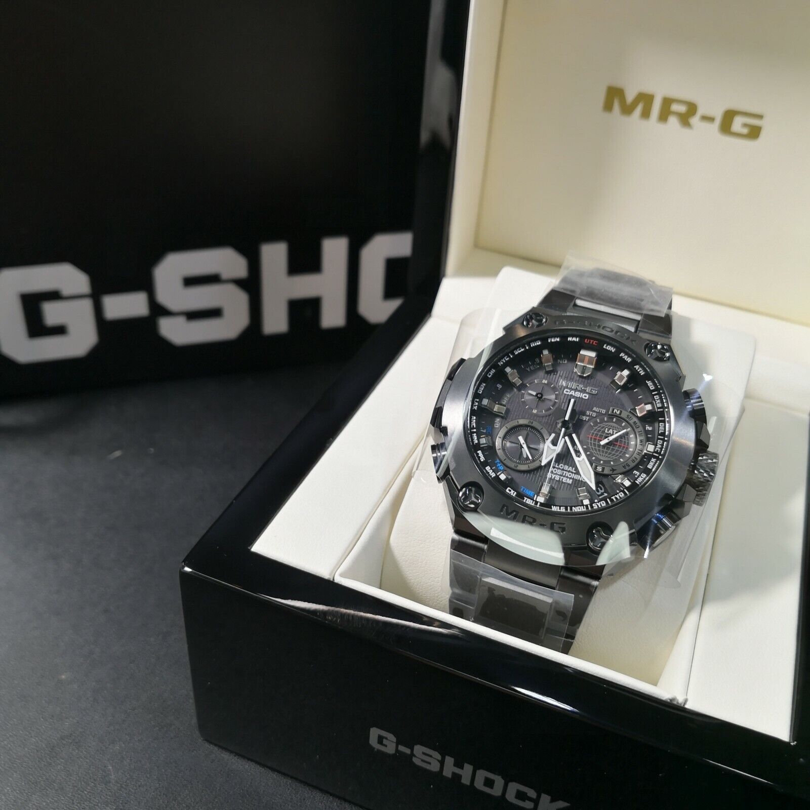 Amazon Jungle Pigment Gladys CASIO G-SHOCK MRG-G1000B-1A MRG-G HYBRID WAVE Tough Solar wrist MRG JAPAN |  eBay