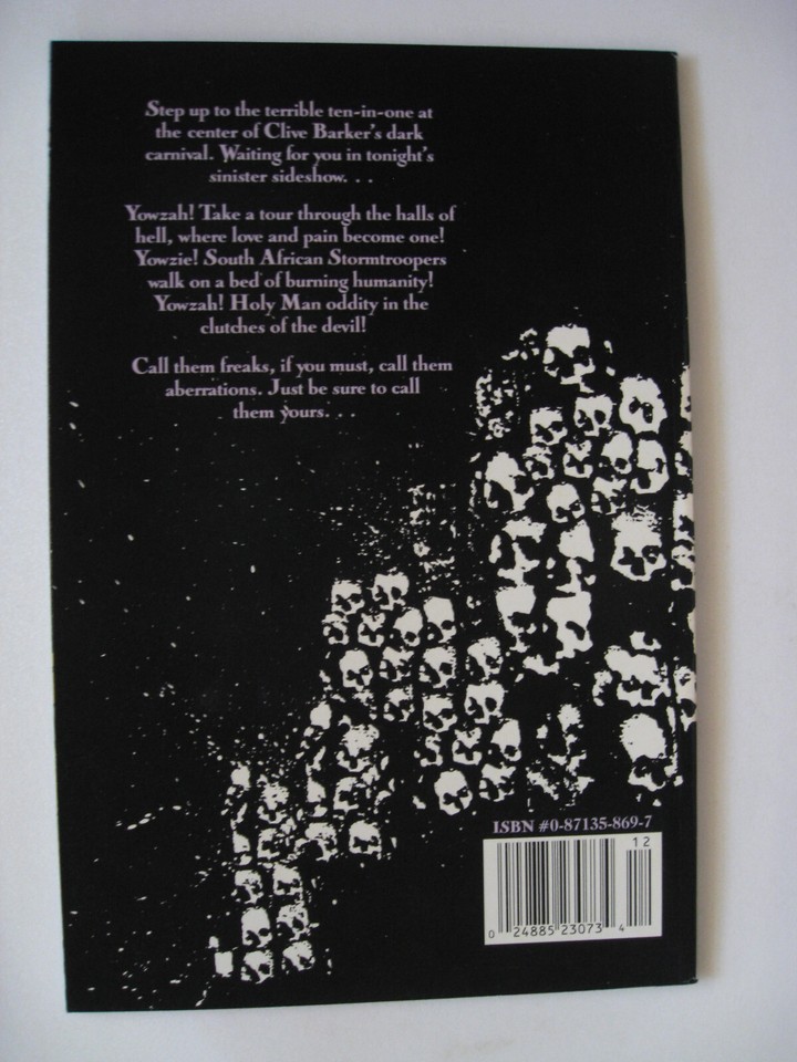 Clive Barker's Hellraiser Book 12 US SC 1st Pinhead SAM KIETH + | eBay