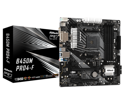 Motherboard And CPU COMBO B450 Pro4 ASRock (P4.20 06/18/2020) AMD Ryzen 7 1700X