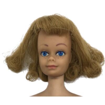 Mattel Inc Barbie Midge Doll 1960s Red Hair Bangs Blue Eyes