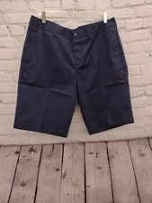 Lands End Woman's Blue Uniform Shorts Size 14