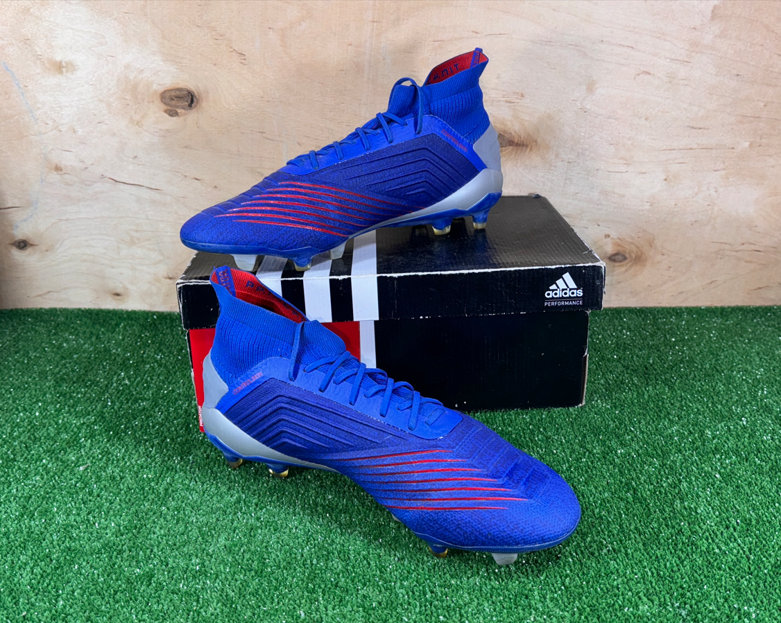 Adidas Predator 19.1 FG BB9079 Elite Blue boots Cleats mens