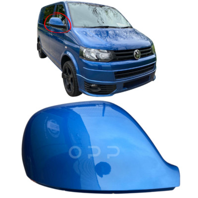 Wing Mirror Cover Painted Olympic Blue For VW Transporter T5.1 2010-2015 Right