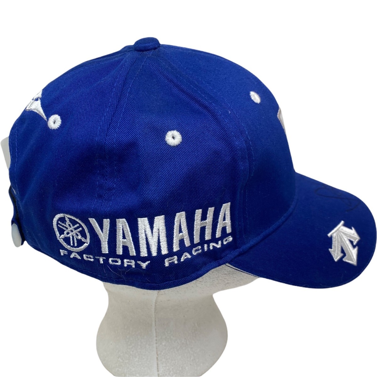 Valentino Rossi Signed/Autographed Movistar Yamaha Hat Blue Cap 46