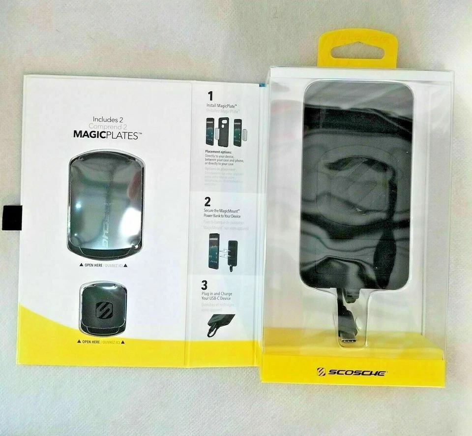 MagicMount Power Bank Magnetic Mounted Portable Phone Charger USB-C Devices - Image 3 of 4