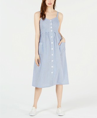 button sundress