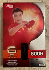 Paddle DHS R6006  Racket Table Tennis 6 Star Short Handle Ping Pong