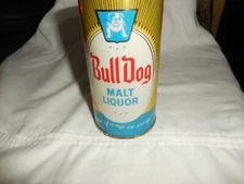 Vintage Bull Dog Malt Liquor Grace Brothers Brewing CA 1960's