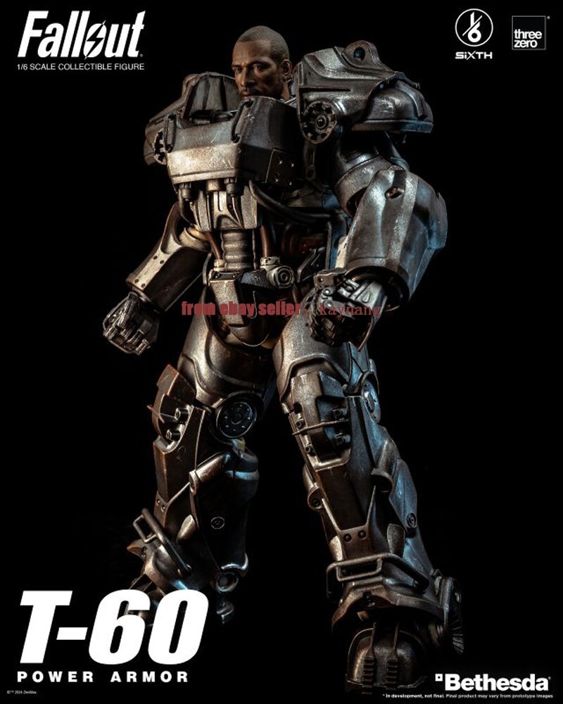 【新品】Threezero Fallout T-60 POWER ARMOR Threezero 3Z08560W0 Fallout 1/6 Scale T-60 Power Armor Action