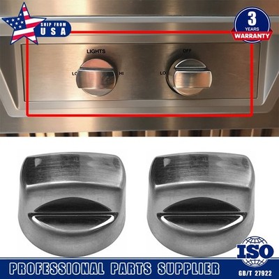 2X 811195 for Sub-Zero Wolf Pro Ventilation Hood Knob Replacement 805328 KIP5D44